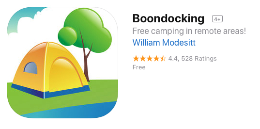 boondocking apps